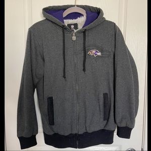 Baltimore Ravens NFL Zip-Up Hoodie